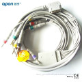 Kanz One-Piece EKG Cable with Leads (PC-109)